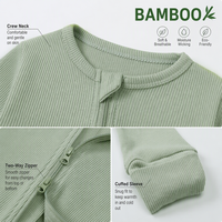 Combinaison bébé en bambou et élasthanne unisexe, garçon et fille, couleur unie, respirante, douce, vêtements pour bébé, fabricant
