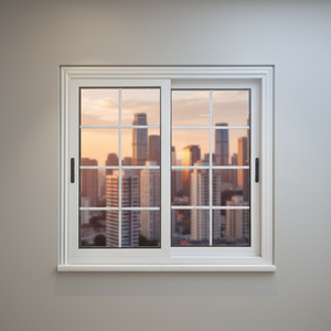 Ventana Corredera de Aluminio Personalizada en Esquina, Adaptable a Aberturas Irregulares en Paredes para Decoración de Áticos y Espacios Tipo Loft - Product Image 1