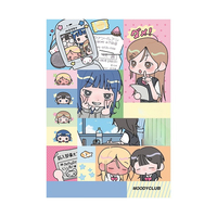 Stiker Buku Harian Gadis Gaya Jepang yang Lucu Instagram Guka Stiker Kreatif DIY