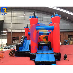 Casa de Brinco Inflable Comercial Mini con Obstáculos, Tobogán y Zona de Salto para Niños Pequeños, Material de PVC, Fácil de Instalar - Product Image 2