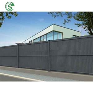 Lames en PVC de qualité supérieure résistantes aux UV pour clôture <span class=keywords><strong>rigide</strong></span>, usage en jardin pour l'intimité - Product Image 2