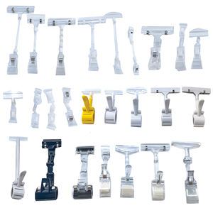 Mejor Venta de supermercado, gran oferta, Clip de señal giratorio de plástico, soporte de etiqueta de precio de mercancía, Clip de etiqueta de exhibición - Product Image 6