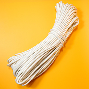 Nylon Rope 8 Mm White <b>Braided</b> <b>Cord</b> Outdoor Camping Tent Rope Durable Sun Resistant Universal Use - Product Image 1