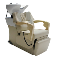 Silla de champú para peluquería, cómoda, diseño de humanización, más popular