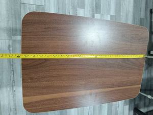 Mkr y tế loại gỗ có thể điều chỉnh chiều cao bàn ăn với bánh xe gấp bệnh viện <span class=keywords><strong>overbed</strong></span> bảng - Product Image 3