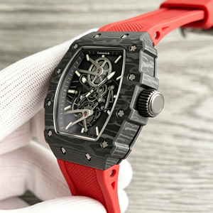 High Quality Luxury Titanium <b>Case</b> Ultra-Light Full Skeleton Tourbillon Unisex Sports <b>Watch</b> Sapphire Crystal Dial ETA Mechanical - Product Image 3