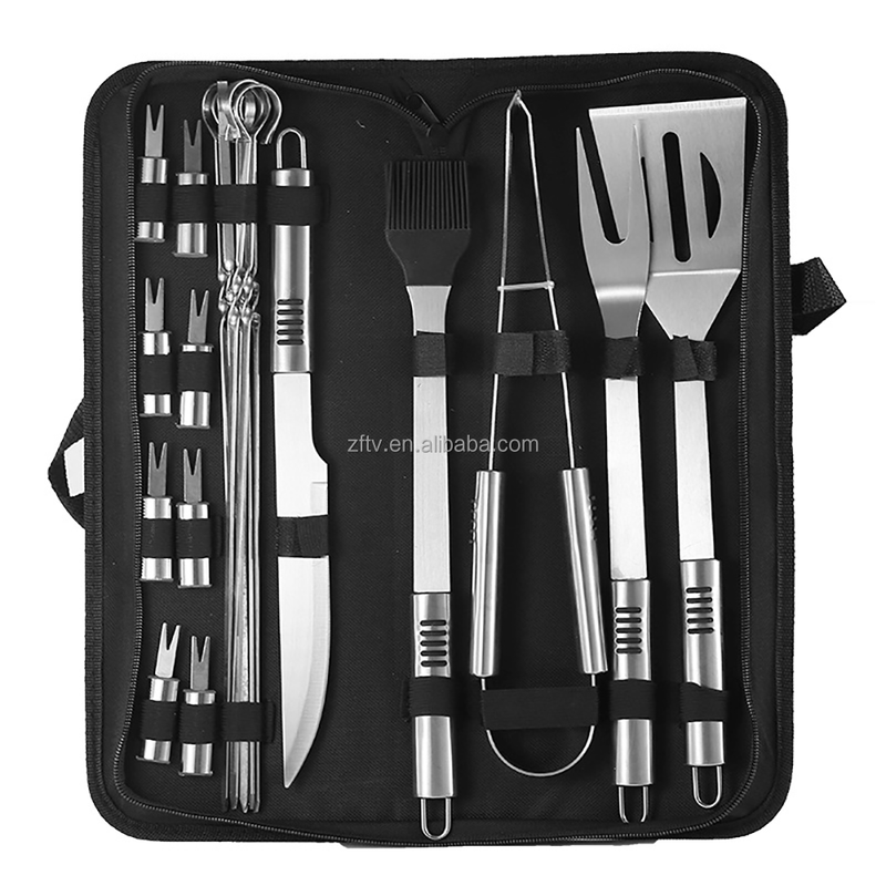 BBQ Grill Utensil Tools Set Reinforced