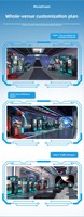 Console de jeu VR tout-en-un, simulateur de tir, divertissement, arcade, utilisation en intérieur, matériau ABS, marchés transfrontaliers mondiaux