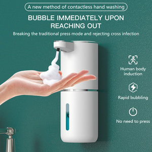Dispensador de Jabón Automático Minimalista P11 con Alimentación USB, Tanque Transparente de 360 ml, Fácil Recarga y Monitoreo para Uso en Hoteles y Hogares - Product Image 3
