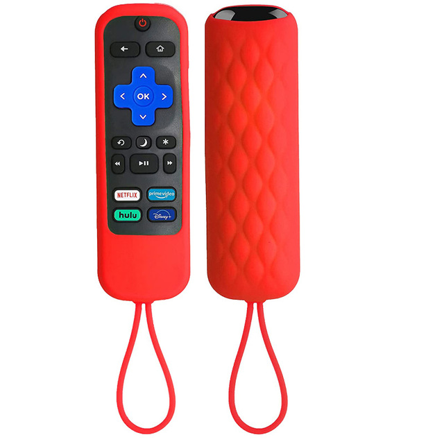 Remote Control Protective Silicone case for TCL Roku TV Remote Control Shockproof Case Shell
