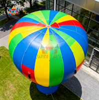 Ballon à air chaud gonflable géant et coloré - Décoration d'événements commerciaux / Accessoire de photomaton pour fêtes et festivals