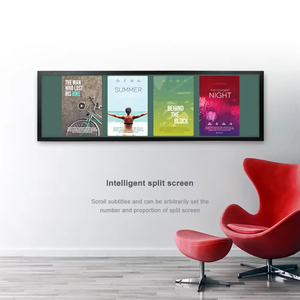 Barre extensible à la mode supérieure écran led publicité intérieure panneau d'affichage de prix numérique d'entreprise pour centre commercial - Product Image 6