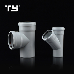Tubo <span class=keywords><strong>de</strong></span> fontanería <span class=keywords><strong>de</strong></span> plástico UPVC, juntas <span class=keywords><strong>de</strong></span> goma, accesorios <span class=keywords><strong>de</strong></span> tubería - Product Image 1