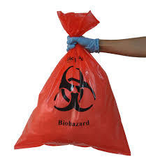 Bolsas de Plástico para Residuos Biológicos Peligrosos y Bolsas de Basura Biológicas de Alta Resistencia para Hospitales, Bolsas Amarillas y Rojas para Residuos Biológicos Peligrosos - Product Image 2