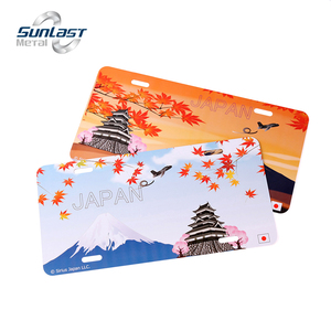 Bandera de EE. UU. 6 "* 12" logotipo 3D impresión personalizada precio de fábrica matrículas de coche al por mayor máquina de pintura de matrículas - Product Image 3