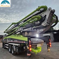 Pompes à béton montées sur camion de chantier méga-usagées 2020, 56m, 59m, 62m, 63m, composants principaux du bras, moteur et moteur