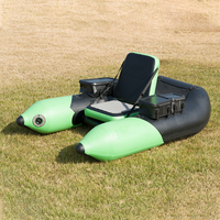 Entrepôt de l'UE bateau de pêche gonflable pour une personne Drop shipping SV belly boat