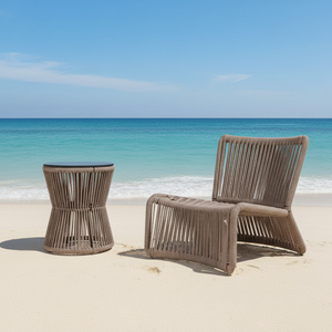 Set di Mobili da Esterno di Lusso in <span class=keywords><strong>Rattan</strong></span> <span class=keywords><strong>e</strong></span> <span class=keywords><strong>Vimini</strong></span>, Resistenti alle Intemperie, per Patio <span class=keywords><strong>e</strong></span> Giardino - Product Image 1