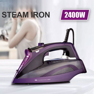 <span class=keywords><strong>Plancha</strong></span> <span class=keywords><strong>de</strong></span> <span class=keywords><strong>Vapor</strong></span> Morada <span class=keywords><strong>de</strong></span> 2400W con Suela Antiadherente, Salida <span class=keywords><strong>de</strong></span> <span class=keywords><strong>Vapor</strong></span> Continua, Planchado en Seco y Húmedo para el Hogar y Hoteles - Product Image 4