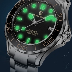 2025 New PAGANI DESIGN Men's Watches Luxury Automatic Watch for Men NH35A Mechanical Wrist Watch Men AR Sapphire Crystal <b>Clock</b> - Product Image 4