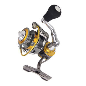 150 #   Mini moulinet de pêche en métal pour la pêche en mer, en rivière et en ruisseau - Product Image 5
