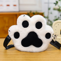 Sacs à dos en fourrure 3D mignons et tendance, licornes, sacs d'école de dessin animé, sacs à dos en peluche personnalisés, sacs à dos de voyage personnalisables, OEM