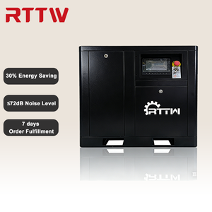 Compresseur industriel silencieux RTTW 10HP 7,5kW monophasé 220V 60Hz PM VFD à vis 8 bars pour petit atelier - Product Image 1