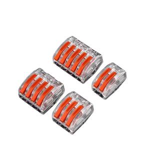 Terminales de desconexión rápida Pct 212 213 214 215 218 para cableado doméstico, conectores con aislamiento de plástico - Product Image 1