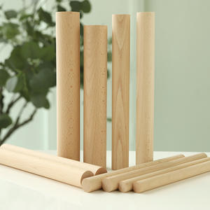 3/8x17,5 Zoll unvollendete Bambus-/Buchen-/Birken stangen Dübels tangen Holzstäbchen Holz dübels tangen für Kunst handwerk und Heimwerker - Product Image 5