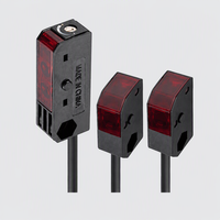 Sensor Fotoelektrik Reflektif Difus Miniatur TZ-D21 Jarak Deteksi 100mm Inframerah 940nm IP65 untuk Konveyor
