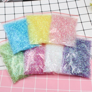 Perles en tube de slime PET souples 20g/sac, breloques multicolores, perles Bingsu pour loisirs créatifs, décorations et accessoires - Product Image 1