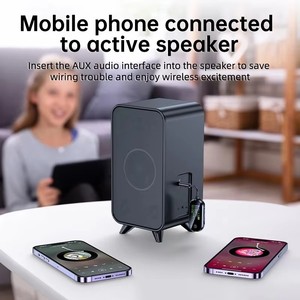 Adaptador Bluetooth 5.4, Compatible con 2 AirPods o Auriculares, Transmisor de Audio Inalámbrico AUX de 3.5mm <span class=keywords><strong>para</strong></span> Viajes, Vuelos, Gimnasio, TV - Product Image 5