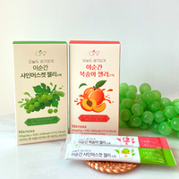 Op dit moment Jelly Stick Shine Muscat Peach Collagen Fruit Jelly Zoet Dessert Koreaanse Snack
