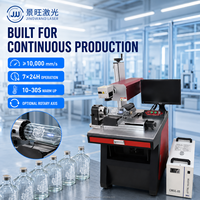 Machine de marquage laser pour verre UV, verre mince, verre revêtu, verre miroir, sans fissures, traitement à froid