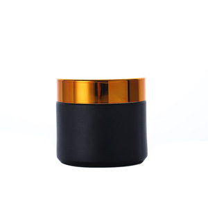 30g 15g 50g Pot vide en verre ambré Conteneur de crème pour le visage et les yeux pour la mise en forme des cheveux paquet de gel de cire - Product Image 5