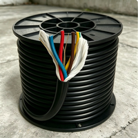 Câble de commande flexible TRVV-PUR en cuivre pour chaîne porte-câbles, 300/500V, gaine en polyuréthane PUR, résistant à l'huile, pour équipement d'automatisation