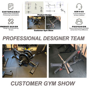 Base de fixation debout libre en attente de brevet et fixation de squat de ceinture compacte pour l'entraînement de gymnastique à domicile - Product Image 4