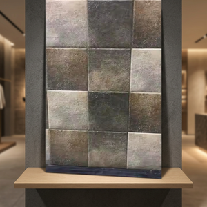 Carreaux muraux en céramique rustique mat 300x600mm avec finition numérique effet relief pour usage extérieur résistant aux acides - Product Image 3