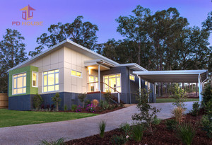 Úc tiêu chuẩn pitched góc mái sang trọng mô-đun vận chuyển biển container nhà thép nhà di động căn hộ biệt thự xây dựng - Product Image 2