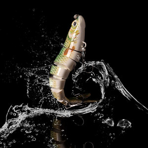 <span class=keywords><strong>Esche</strong></span> da pesca per trota bassa <span class=keywords><strong>esche</strong></span> da bagno Multi snodate affondamento lento <span class=keywords><strong>esche</strong></span> da nuoto bioniche bassi d'acqua dolce acqua salata bassi realistici - Product Image 2