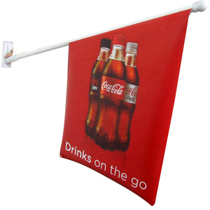Banderas Comerciales Personalizadas Promocionales con Asta y Soporte, Letreros, Bandera Colgante de Pared - Product Image 6