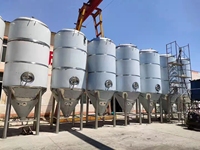 Fermenteur de refroidissement de cuve de fermentation de bière en acier inoxydable 304 de 30bbl