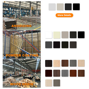 Cina esportazione alluminio estrusione profili cile porta 6063 finestra profili in alluminio costruzione all'ingrosso profili in alluminio - Product Image 5