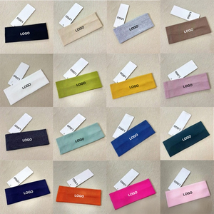 Diadema Deportiva Elástica Acanalada con Logotipo Personalizado, Banda Elástica Ancha para Yoga, Fitness, Cuidado Facial y Salón de Belleza - Product Image 2