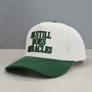 Gorra de Béisbol de 5 Paneles con Letras Bordadas en 3D de Alta Calidad OEM, Cómoda, Transpirable, de Algodón, Ajustable, Unisex, Estilo Urbano - Product Image 5