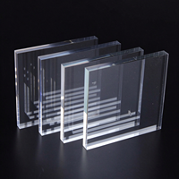Panneau acrylique transparent sur mesure, plaque acrylique coulée de 10 mm pour affichage