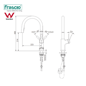 Frascio vendita calda materiale 304 caldo e freddo miscelatore <span class=keywords><strong>flessibile</strong></span> <span class=keywords><strong>rubinetto</strong></span> da <span class=keywords><strong>cucina</strong></span> singolo livello moderno in acciaio inox <span class=keywords><strong>rubinetto</strong></span> da <span class=keywords><strong>cucina</strong></span> - Product Image 5