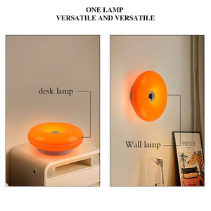 Lampada da Tavolo Moderna a Forma di Ciambella per Soggiorno, Decorazione Casa, Camera da Letto, Luce Notturna Touch per Comodino - Product Image 2