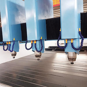 Machine de gravure sur pierre de granit chinoise à trois têtes, routeur CNC, machine de sculpture sur pierre et marbre, prix - Product Image 4