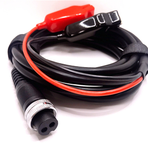 Carretes de pesca eléctricos Daiwa/ <span class=keywords><strong>Shimano</strong></span>, Cable de alimentación con conectores dobles, Material de Conductor de cobre, alimentación de batería para carrete - Product Image 1